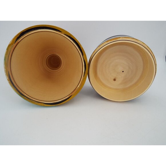 Original Russian Handcrafted Wood 10" Nesting Doll with 11 Ornaments - Picture 12 of 16